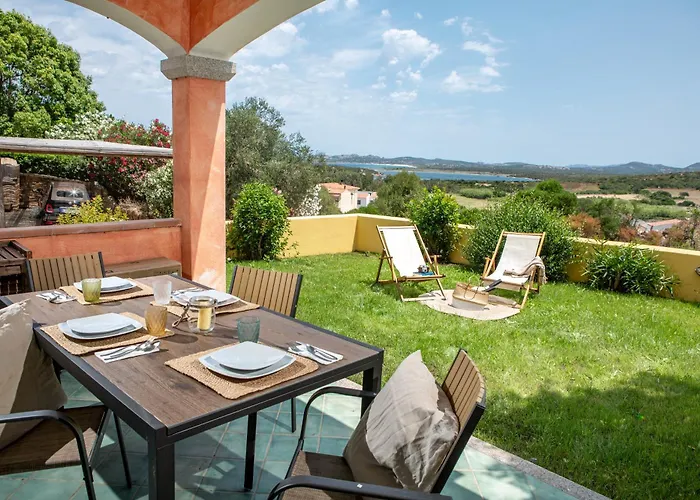 Apartman Bilancia I 30' Porto Cervo, Private Garden & Sea View